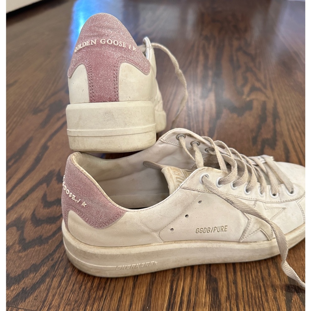 Golden Goose Pure Star size 40 women used sneakers